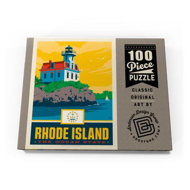 Rhode Island: The Ocean State 100 Puzzle Schachtel Ansicht3