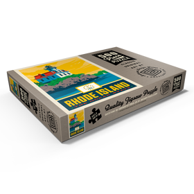 Darstellung des Puzzle Motivs Rhode Island: The Ocean State - Puzzleteile: 500