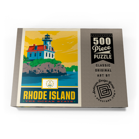 Rhode Island: The Ocean State 500 Puzzle Schachtel Ansicht3