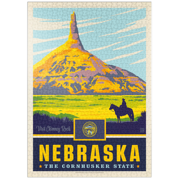 puzzleplate Nebraska: The Cornhusker State 1000 Puzzle