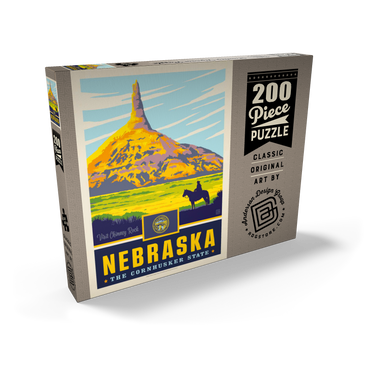 Nebraska: The Cornhusker State 200 Puzzle Schachtel Ansicht2