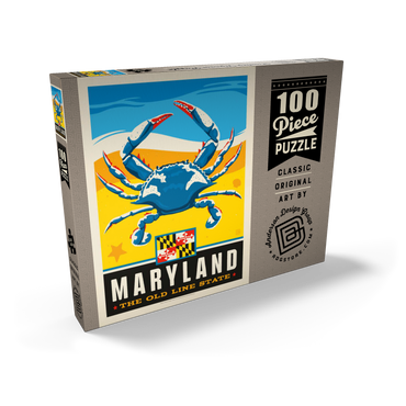 Maryland: The Old Line State 100 Puzzle Schachtel Ansicht2