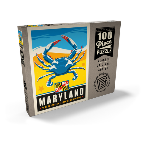 Maryland: The Old Line State 100 Puzzle Schachtel Ansicht2