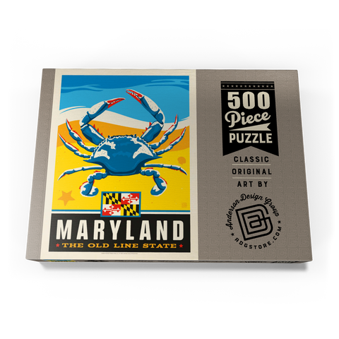 Maryland: The Old Line State 500 Puzzle Schachtel Ansicht3