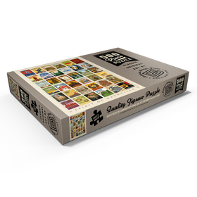 Darstellung des Puzzle Motivs Spirit of Nashville, Collector’s Print, Vintage Poster - Puzzleteile: 500