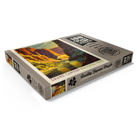 Darstellung des Puzzle Motivs Grand Canyon National Park: Refreshing Shadow, Vintage Poster - Puzzleteile: 100