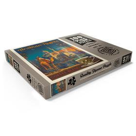 Darstellung des Puzzle Motivs Arabian Nights Coffee Blend, Vintage Poster - Puzzleteile: 100