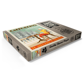 Darstellung des Puzzle Motivs Cappuccino di Milano, Vintage Poster - Puzzleteile: 200