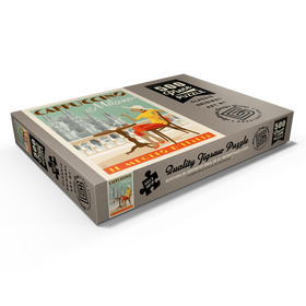 Darstellung des Puzzle Motivs Cappuccino di Milano, Vintage Poster - Puzzleteile: 500