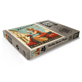Alternative Darstellung des Puzzle-Motivs Vacanza Italiana Coffee, Vintage Poster – Puzzleteile: 200