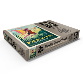 Darstellung des Puzzle Motivs Mythical Creatures: Faerie (Germany), Vintage Poster - Puzzleteile: 1000