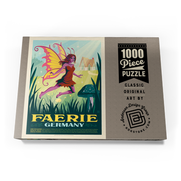 Mythical Creatures: Faerie (Germany), Vintage Poster 1000 Puzzle Schachtel Ansicht3