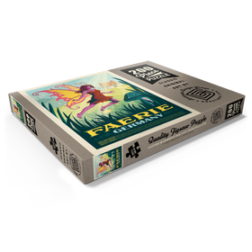 Darstellung des Puzzle Motivs Mythical Creatures: Faerie (Germany), Vintage Poster - Puzzleteile: 200