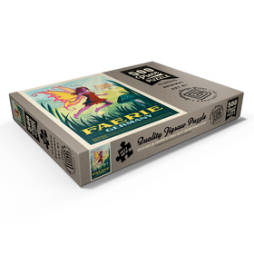 Darstellung des Puzzle Motivs Mythical Creatures: Faerie (Germany), Vintage Poster - Puzzleteile: 500