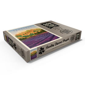 Darstellung des Puzzle Motivs France: Provence In The Afternoon, Vintage Poster - Puzzleteile: 500