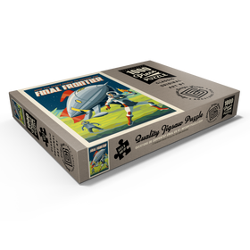 Darstellung des Puzzle Motivs Final Frontier (Join The Space Force), Vintage Poster - Puzzleteile: 1000