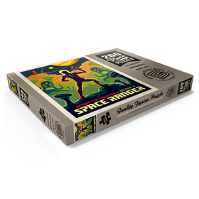 Darstellung des Puzzle Motivs Space Ranger: Retro Futura, Vintage Poster - Puzzleteile: 200