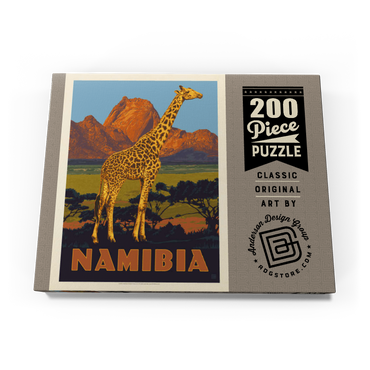 Namibia, Africa, Vintage Poster 200 Puzzle Schachtel Ansicht3