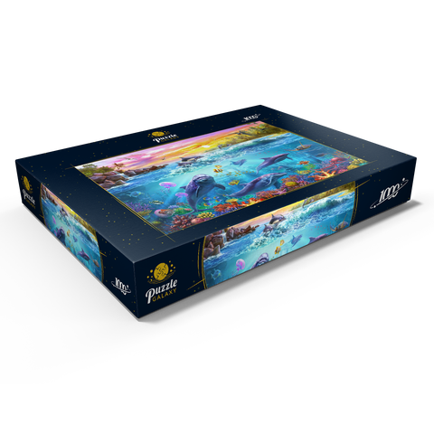 Magnificent Undersea World 1000 Puzzle Schachtel Ansicht1