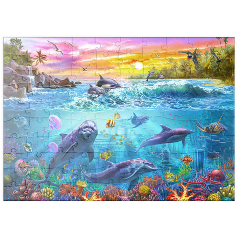puzzleplate Magnificent Undersea World 100 Puzzle
