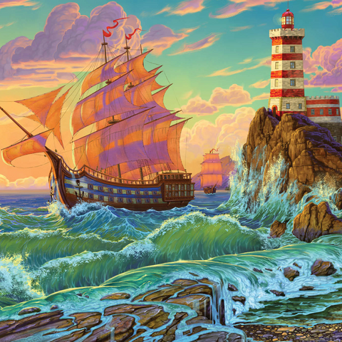 Beautiful Masterpiece 1000 Puzzle 3D Modell