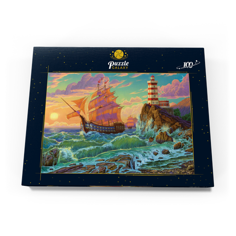 Beautiful Masterpiece 100 Puzzle Schachtel Ansicht3