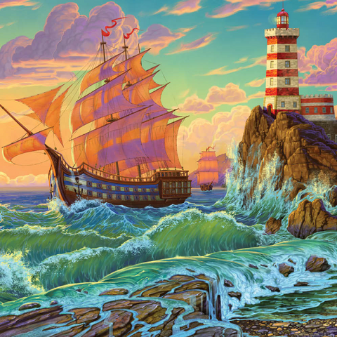 Beautiful Masterpiece 200 Puzzle 3D Modell