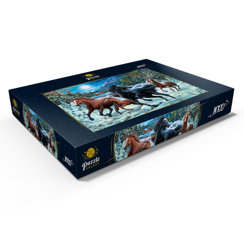 Winter Horses 1000 Puzzle Schachtel Ansicht1