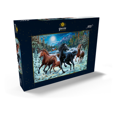 Winter Horses 1000 Puzzle Schachtel Ansicht2