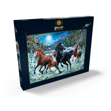 Winter Horses 100 Puzzle Schachtel Ansicht2