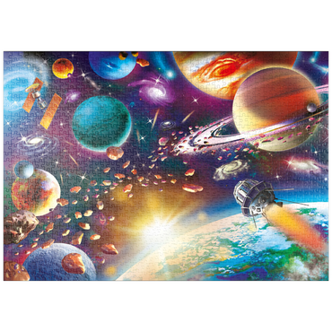 puzzleplate Sunrise in Space 1000 Puzzle