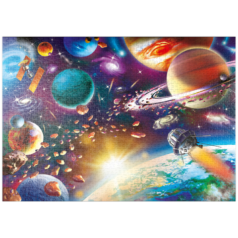 puzzleplate Sunrise in Space 1000 Puzzle