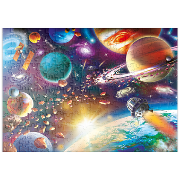 puzzleplate Sunrise in Space 200 Puzzle