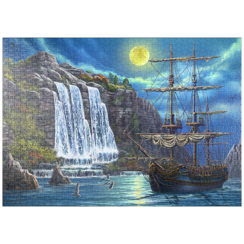 puzzleplate Ship in the Night 1000 Puzzle