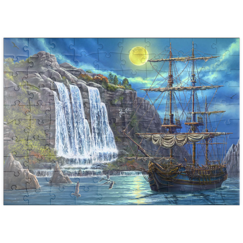 puzzleplate Ship in the Night 100 Puzzle