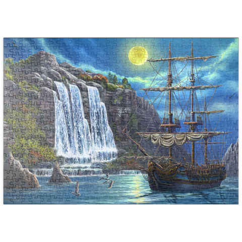 puzzleplate Ship in the Night 500 Puzzle