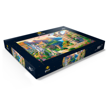 Antique City 100 Puzzle Schachtel Ansicht1