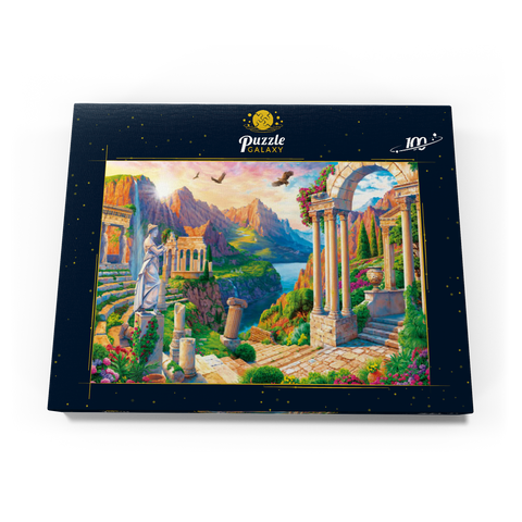 Antique City 100 Puzzle Schachtel Ansicht3