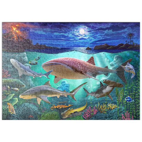 puzzleplate Sharks 500 Puzzle