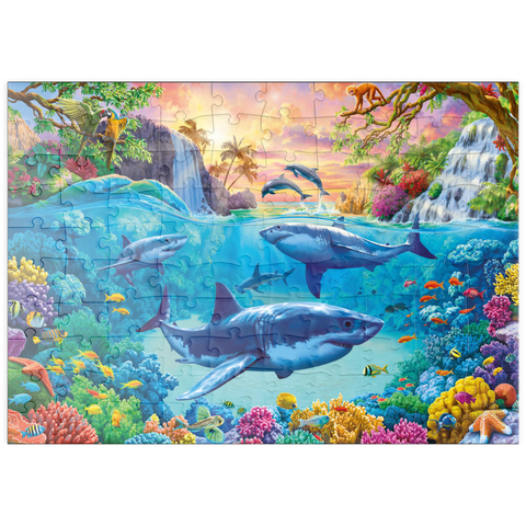 puzzleplate The World Under the Sea 100 Puzzle