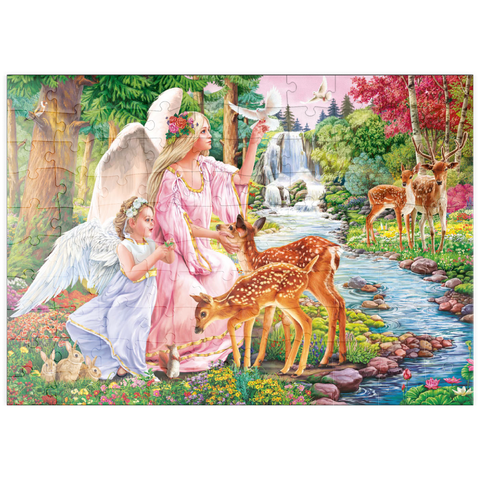 puzzleplate Angels & Deers 100 Puzzle