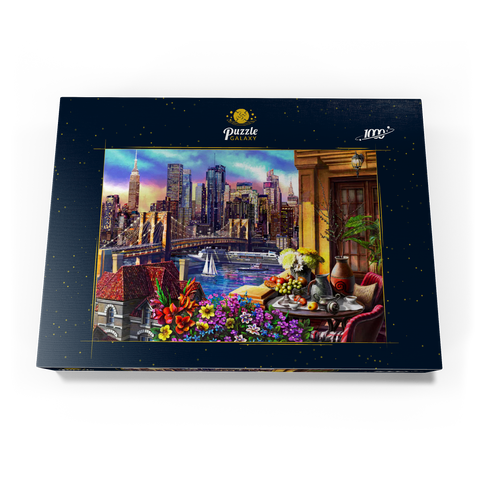 Night City 1000 Puzzle Schachtel Ansicht3