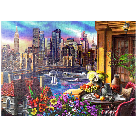 puzzleplate Night City 1000 Puzzle