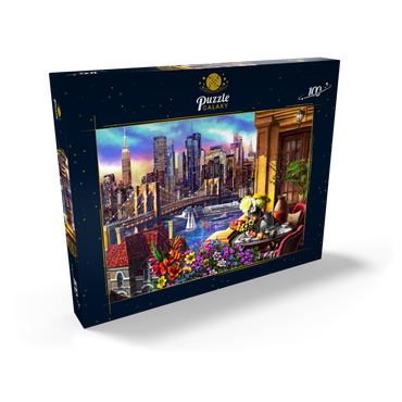 Night City 100 Puzzle Schachtel Ansicht2