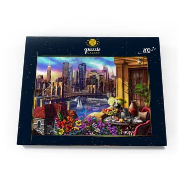Night City 100 Puzzle Schachtel Ansicht3