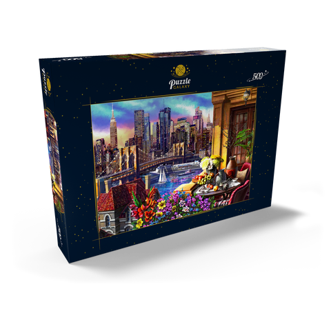 Night City 500 Puzzle Schachtel Ansicht2