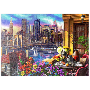 puzzleplate Night City 500 Puzzle