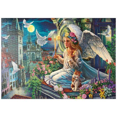 puzzleplate Angel in the Night 1000 Puzzle