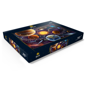 Darstellung des Puzzle Motivs Die Weiten des Universums - Puzzleteile: 200