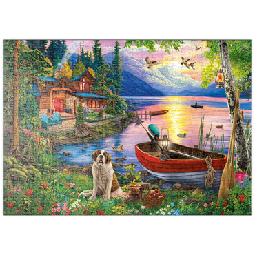 puzzleplate Weekend Retreat 500 Puzzle